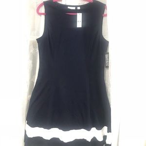 Blue and white Dress